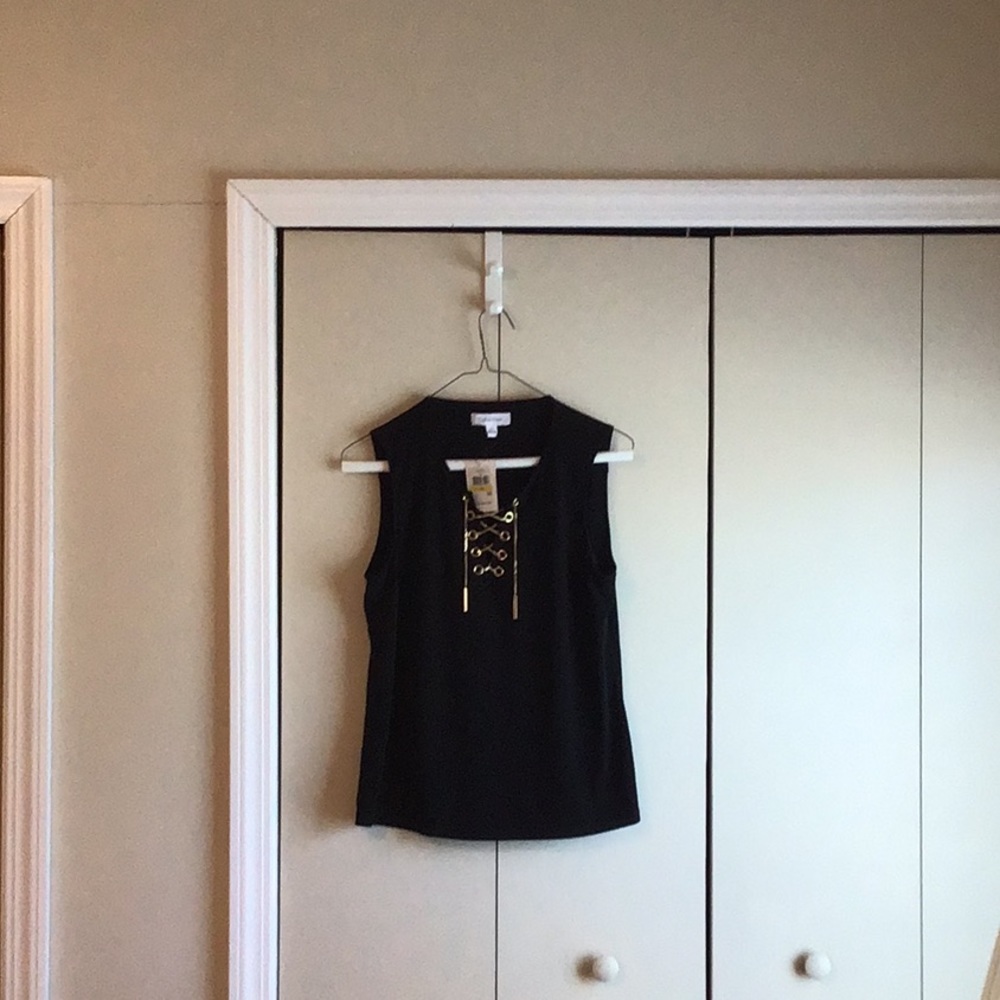 CALVIN KLEIN Sleeveless Blouse